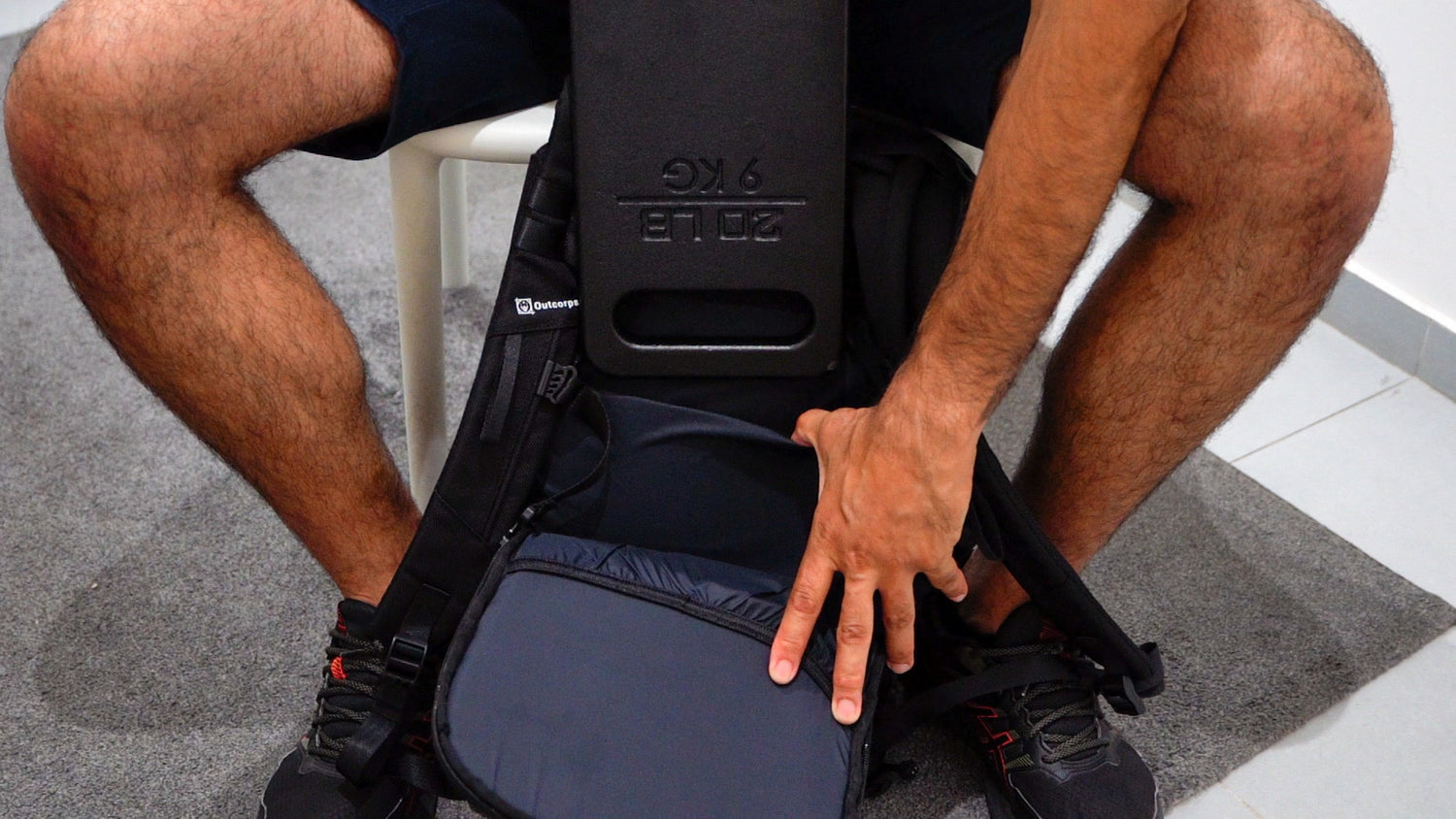 Outcorps Rucksack for Rucking and Workouts